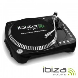 GIRA-DISCOS 33/45/78RPM AUDIO TECHNICA USB/REC/SD IBIZA