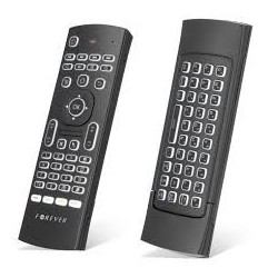 Smart Remote: teclado QWERTY com luz LED + mouse + controle remoto
