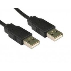 CABO USB-A MACHO USB-A MACHO 1,8MT USB2.0