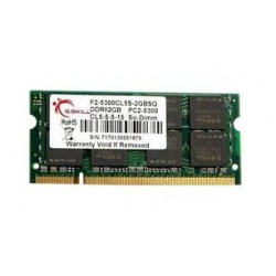 Memória RAM G.Skill 2GB PC2-5300 667MHZ CL5 DDR2 - F2-5300CL5S-2GBSQ