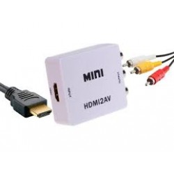 Conversor HDMI para Vídeo Composto / RCA / AV