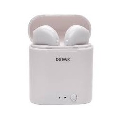 Auriculares earbuds Bluetooth V5.0 C/ Mic E Dock Carregamento DENVER