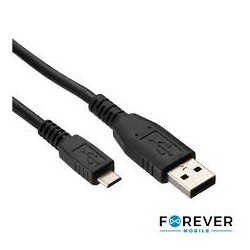 CABO USB2 - MICRO USB-B 1MT PRETO FOREVER