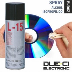 Spray De Álcool Isopropílico L-15 200ml Due-Ci