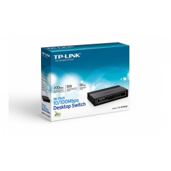 Switch Lan TP-Link 16 Portas 10/100Mbps