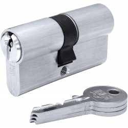 Cilindro de fechadura anti-perfuração 3 chaves 30/30 (60 mm)