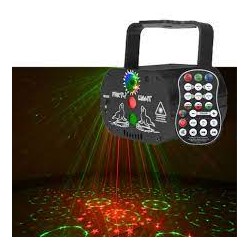 Projetor de luz laser LED UV  efeito de palco RGB