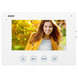 Monitor Para Vídeo Porteiro 7" Branco CERES ORNO