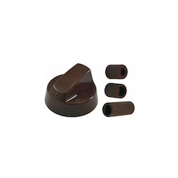 Botão universal para fogão - castanho
